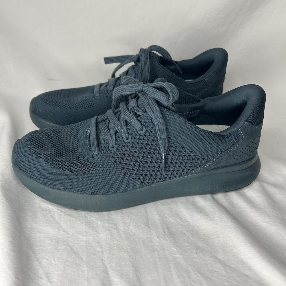 Kizik Lima Orion Blue Women’s Size 8.5 Wide Men’s 7 Lace Up Sneakers